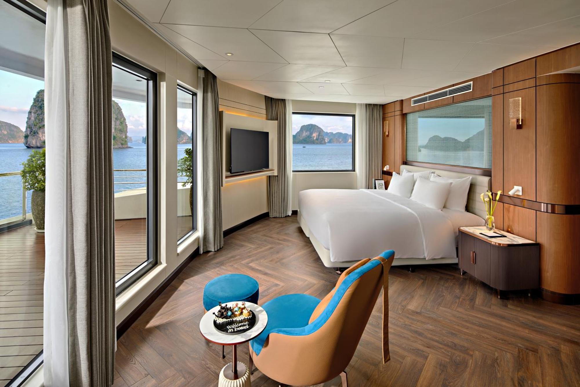 Grand Pioneers Halong Bay Cruise 1 Hotell Ha Long Exteriör bild