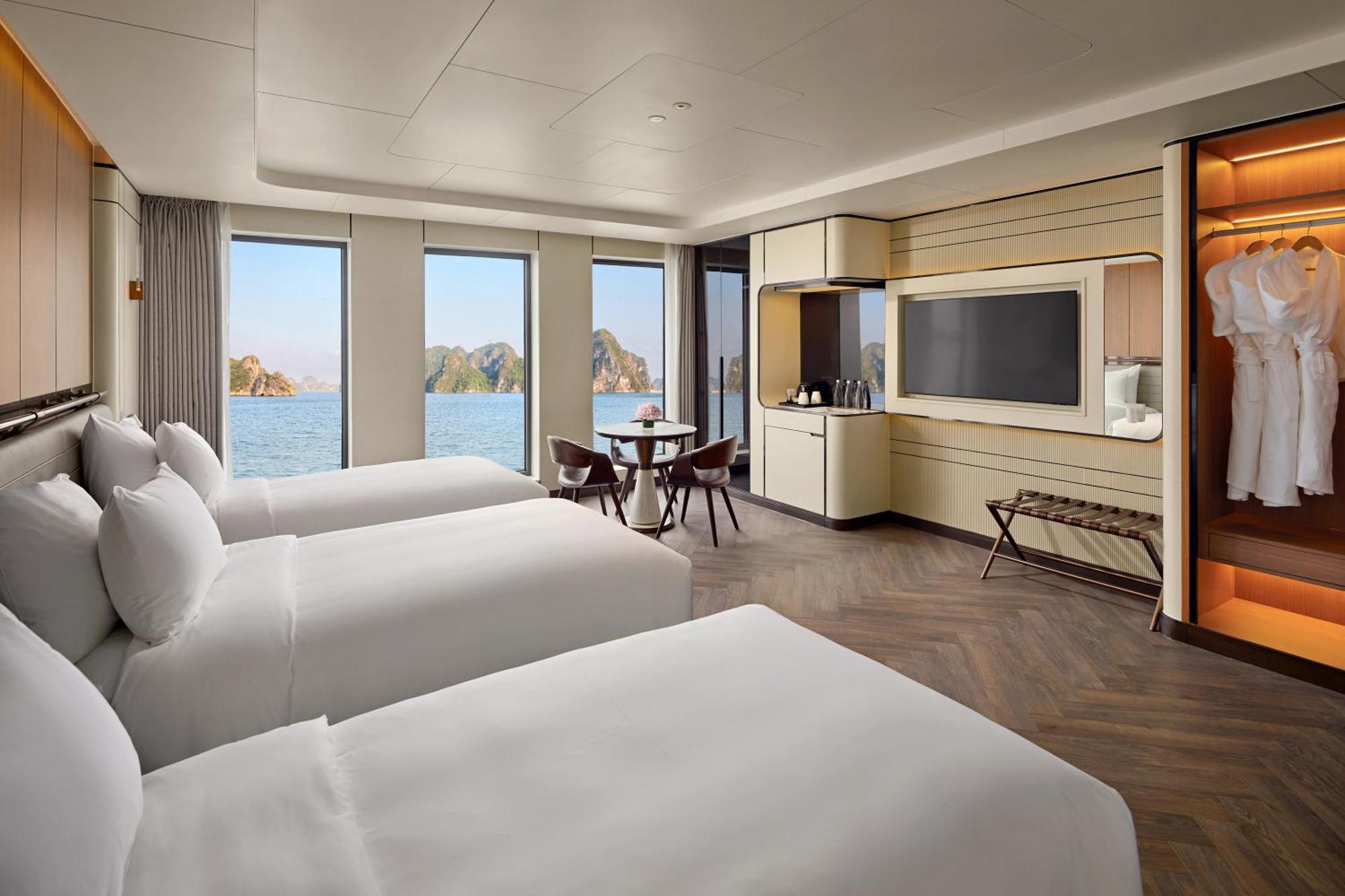 Grand Pioneers Halong Bay Cruise 1 Hotell Ha Long Exteriör bild