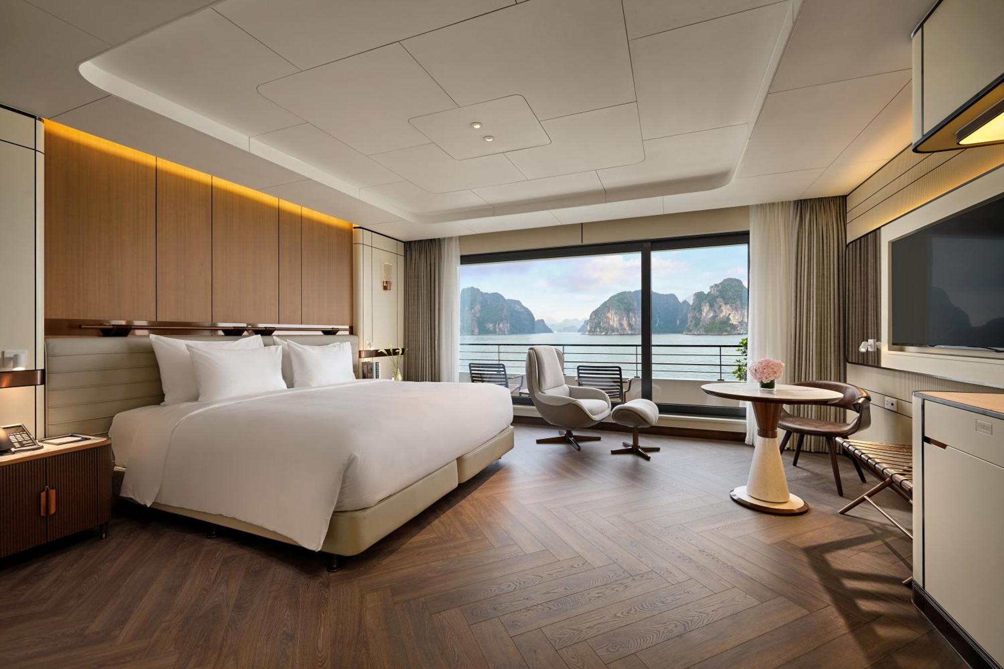 Grand Pioneers Halong Bay Cruise 1 Hotell Ha Long Exteriör bild