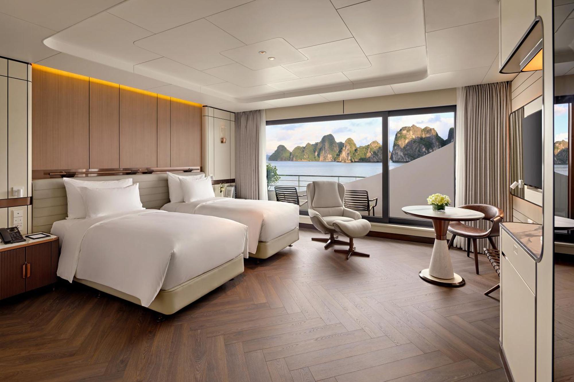 Grand Pioneers Halong Bay Cruise 1 Hotell Ha Long Exteriör bild